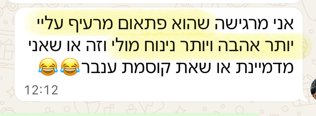הודעת המלצה 3